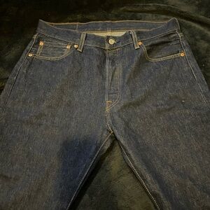 Blue Levi 501 Jeans